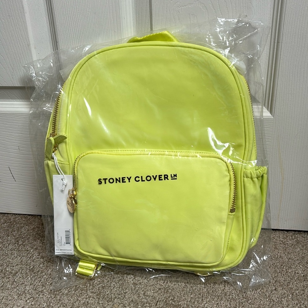 Stoney Clover Lane Classic mini backpack lime